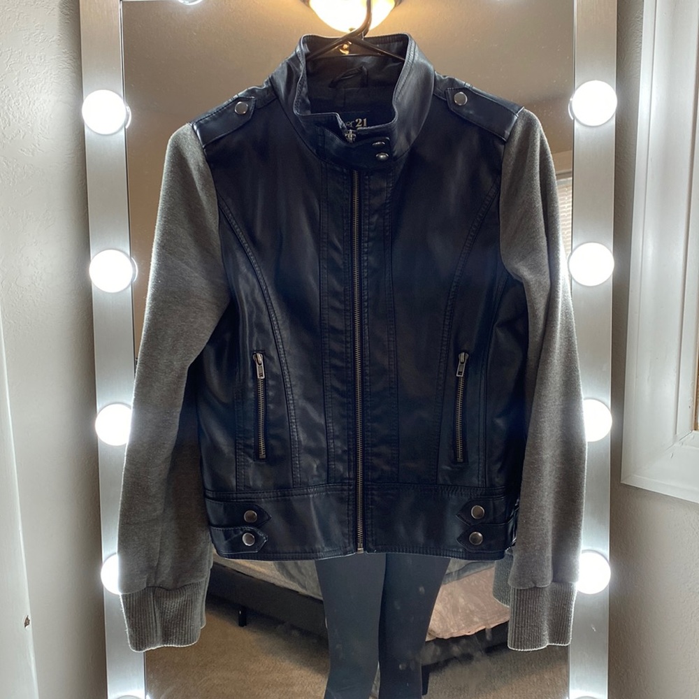 Leather Jacket Womens Small